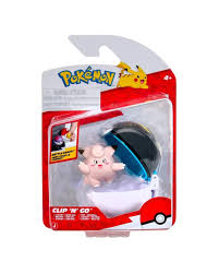 Pokemon Clip'n'Go - Clefairy + Moon Ball
