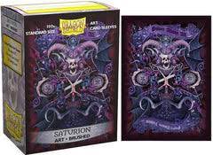 Dragon Shield: Brushed Art Sleeves (100) Saturion