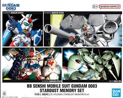 Bandai: BB Senshi MS Gundam 0083 Stardust Memory Set