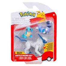Pokemon: Battle Figure 3 Pack - Squirtle & Absol & Skorupi
