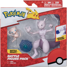 Pokemon: Battle Figure Action 2-Pack - Mewtwo & Mew