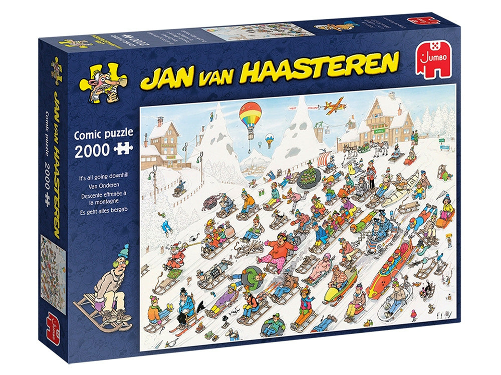 JVH Jigsaw: It's All Going Downhill 2000pc