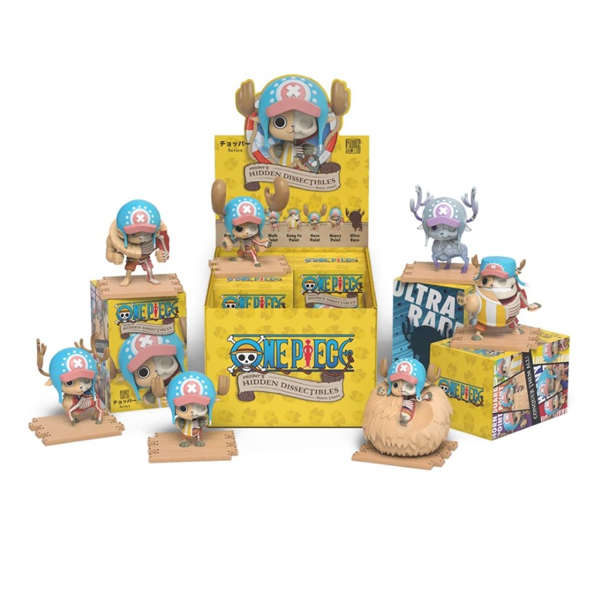 Mighty Jaxx: Freeny's Hidden Dissectibles – One Piece (Series 3) (Blind Box)