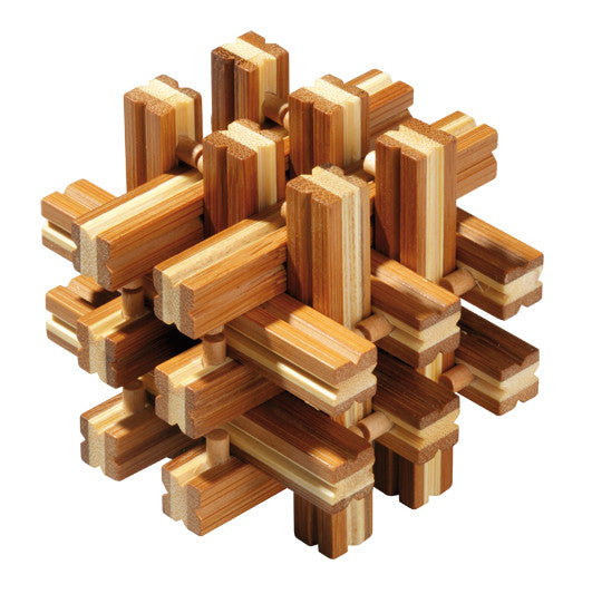 Philos Bamboo Puzzles - Lock Up Puzzle