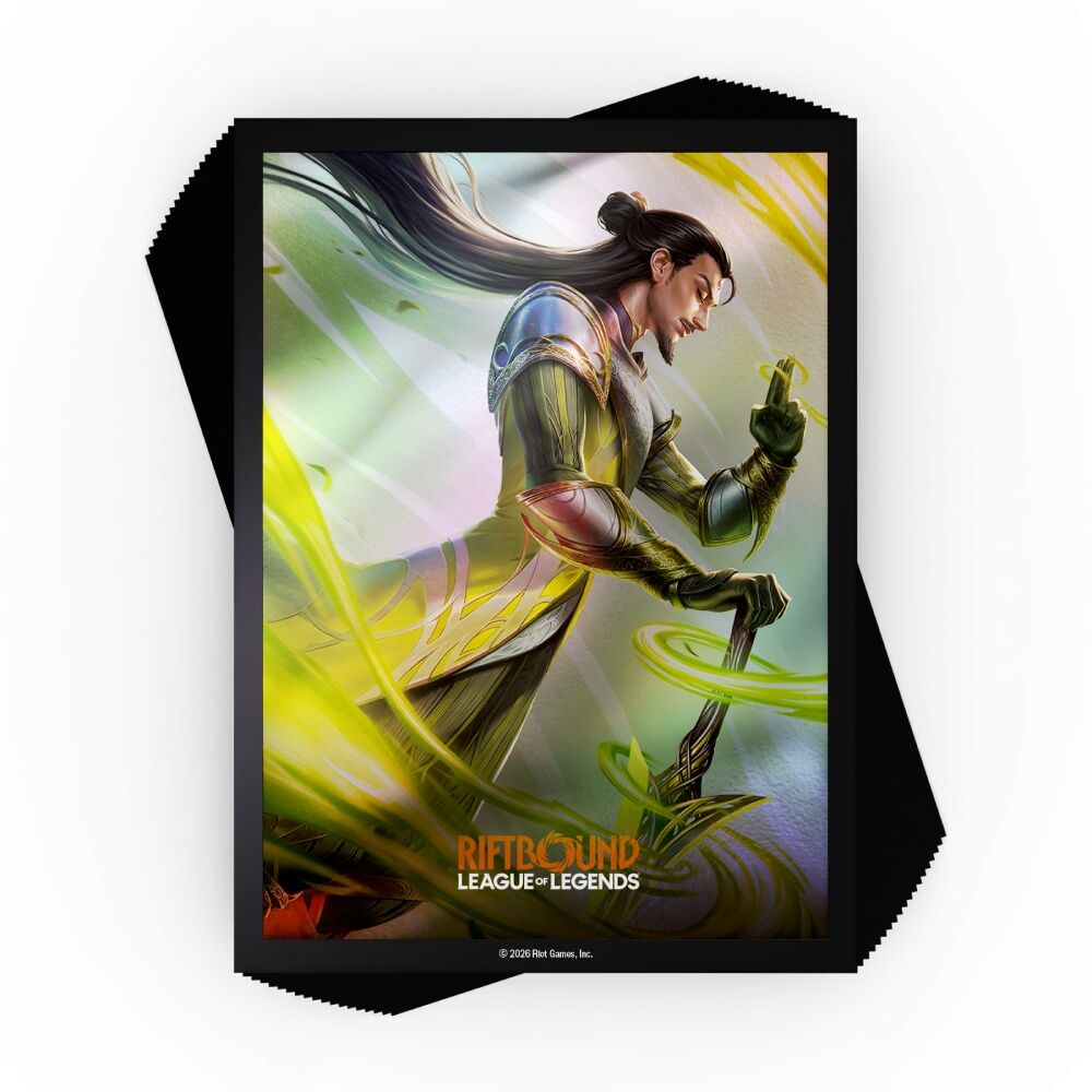 Riftbound: Unleashed Sleeves (Master Yi, Wuju Master)