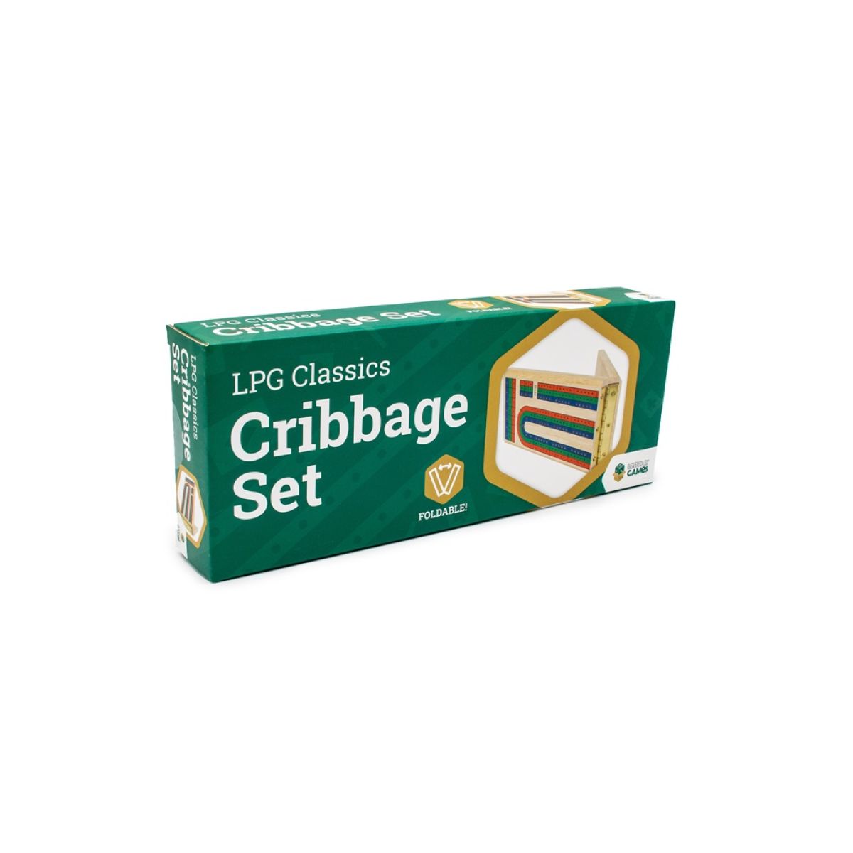 LPG Classics: Foldable Cribbage Set