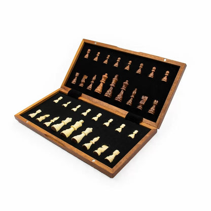 Family Classics: Wooden Magnetic Chess Set 38cm