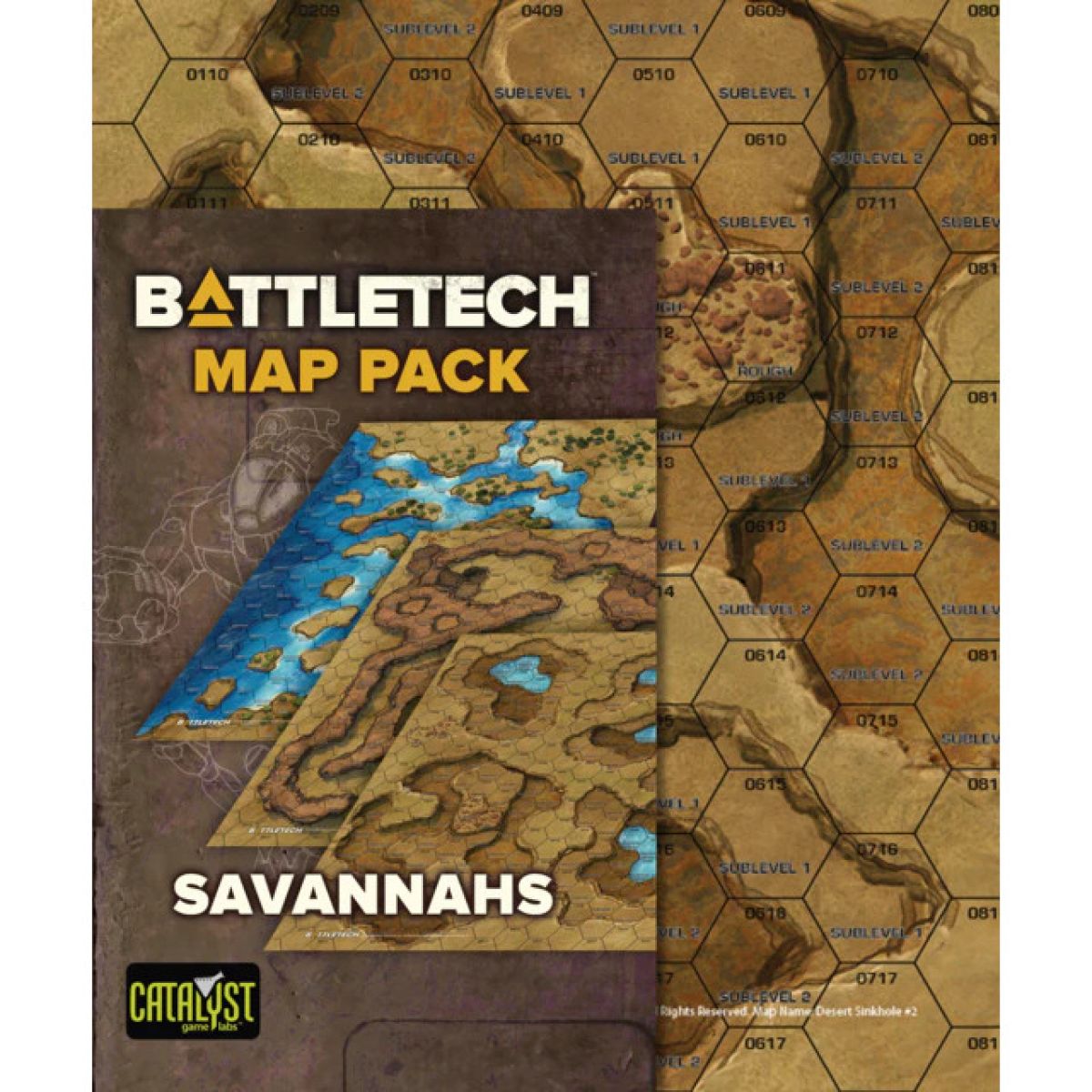 BattleTech: Battletech Map Pack - Savannah