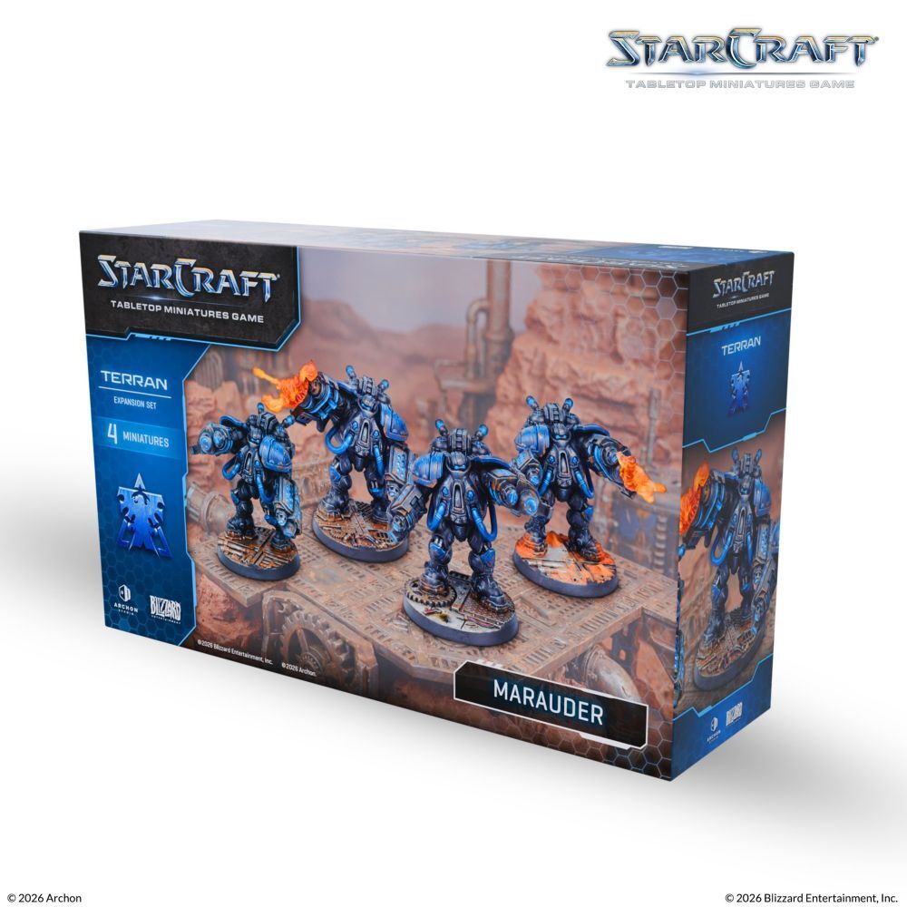 Starcraft Miniatures Game: Terran - Marauder Expansion Set