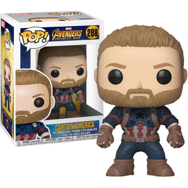 Funko: Avengers Infinity War - Captain America 288 Pop!