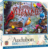 Masterpieces: Audubon Perched Puzzle 1000pc