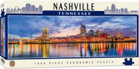Masterpieces: Panoramic Nashville Tennessee 1000pc
