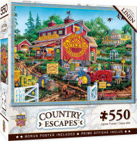 Masterpieces: Country Escapes Antique Barn 550pc