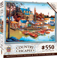 Masterpieces: Country Escapes Peaceful Easy Evening 550pc