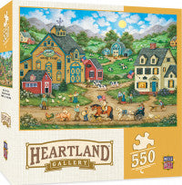 Masterpieces: Heartland Gallery Liberty Farm Parade 550pc