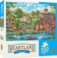 Masterpieces: Heartland Gallery Swan Pond 550pc