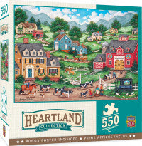 Masterpieces: Heartland Collection The Curious Calf 550pc