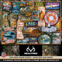 Masterpieces: Realtree Off to the Lakehouse 1000pc