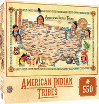 Masterpieces: Tribal Spirit American Indian Tribes 550pc