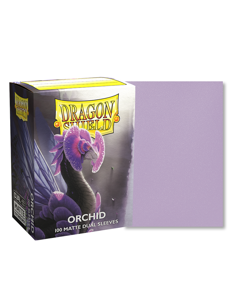 Dragon Shield: Dual Matte Sleeves (100) Orchid