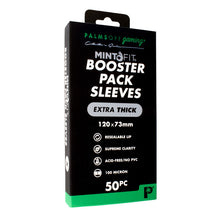 Palms Off: MintFit Booster Pack Sleeves - Extra Thick 50pc
