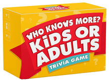 Who Knows More? Kids or Adults Trivia Game