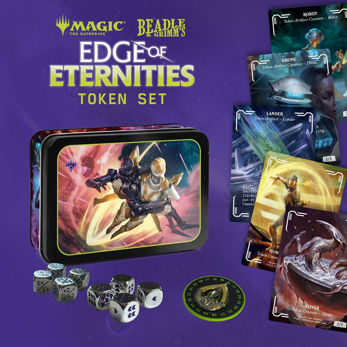 MTG: Beadle & Grimm's Edge of Eternities Token Set