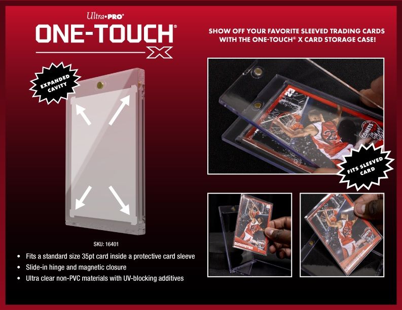 Ultra Pro: One Touch X - 35pt Magnetic Card Holder for Sleeved cards