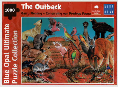 Blue Opal: The Outback 1000pc