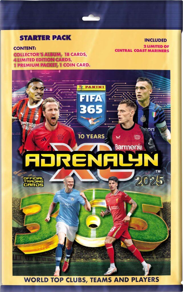 Panini: FIFA 365 Adrenalyn XL 2025 Soccer (Starter Pack)