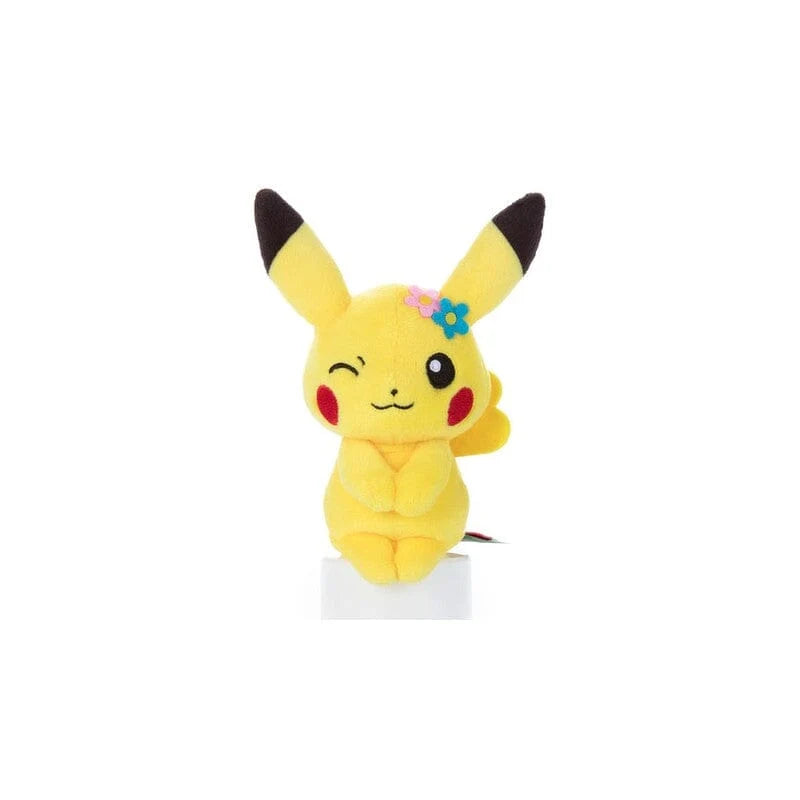 Pokemon: Chokkori-san Plush - Pikachu (Female Ver.)