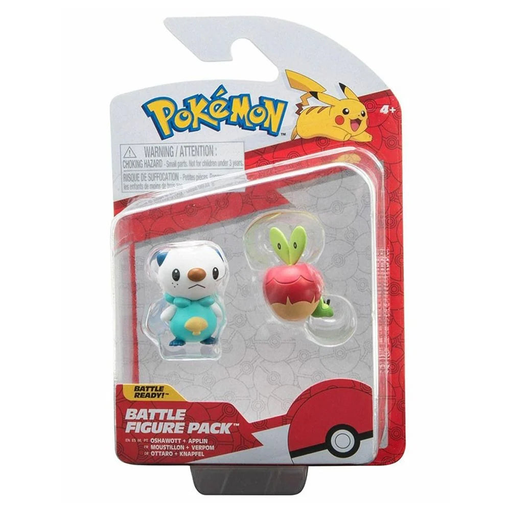 Pokemon: Battle Figure - Oshawott & Applin