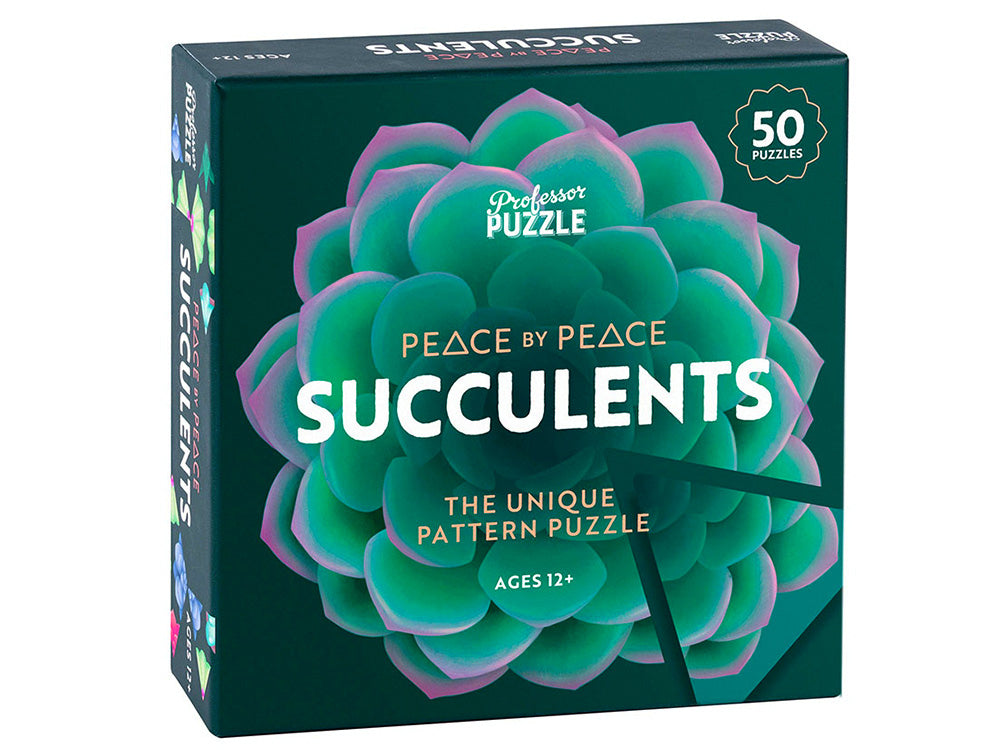 Professor Puzzle: Peace by Peace Succulents