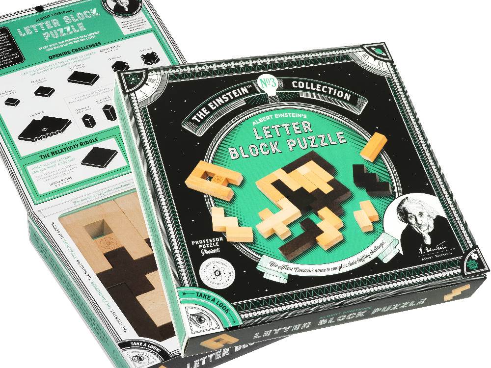 Einstein Collection: Letter Block Puzzle