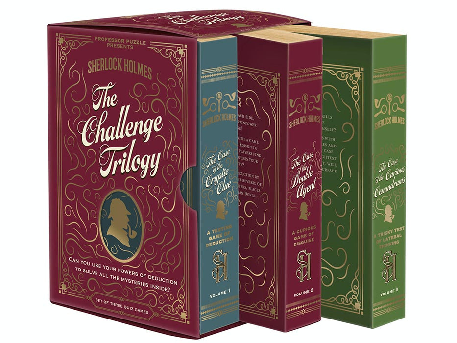 Professor Puzzle: Sherlock Holmes Challenge Trilogy