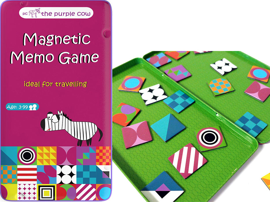 Purple Cow: Magnetic Memo Game