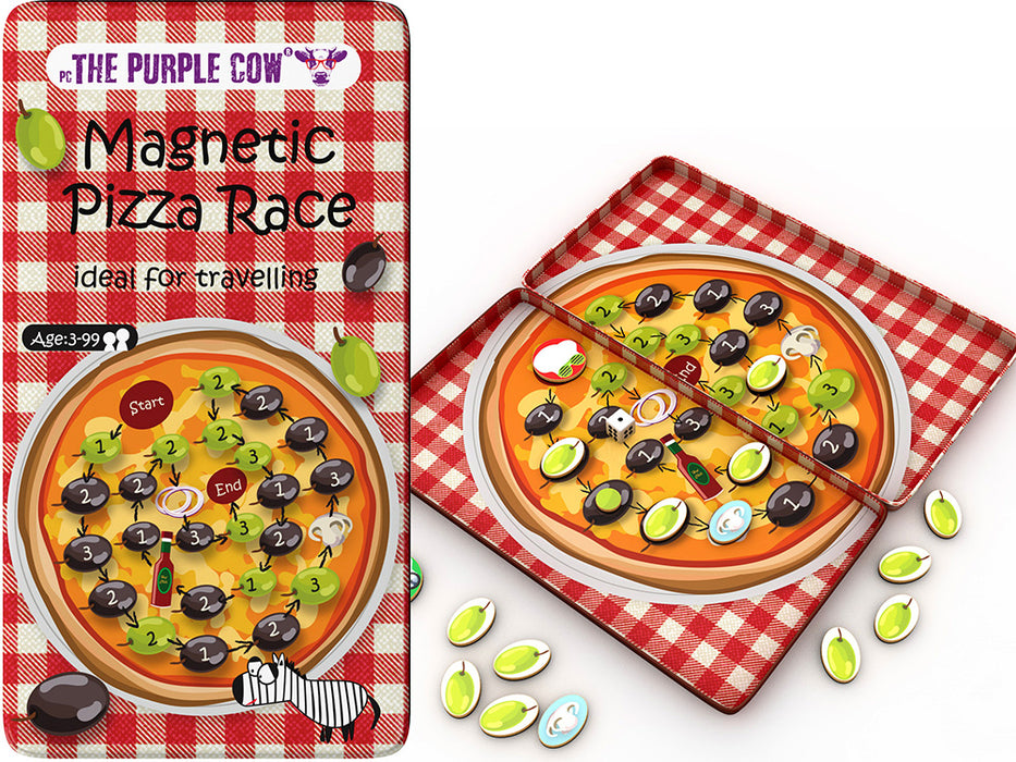 Purple Cow: Magnetic Pizza Race