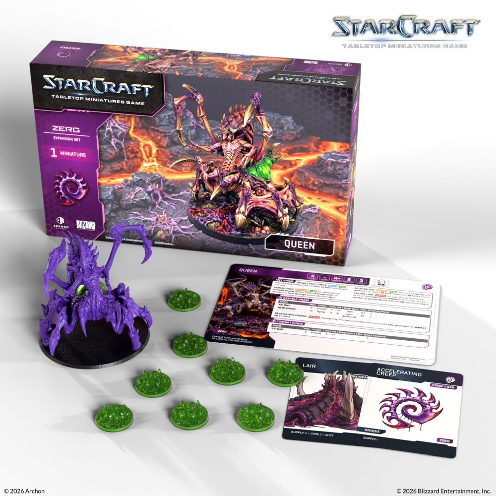 Starcraft Miniatures Game: Zerg - Queen Expansion Set