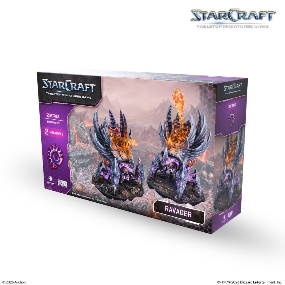 Starcraft Miniatures Game: Zerg - Ravager - Expansion Set