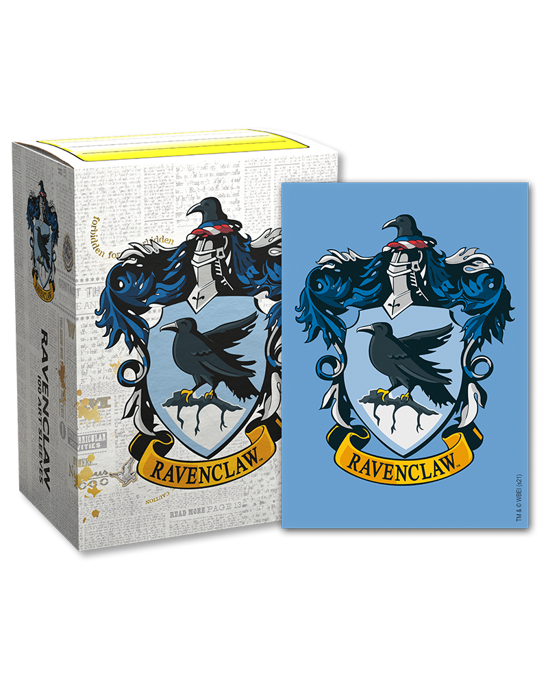 Dragon Shield: Brushed Art Sleeves (100) Ravenclaw