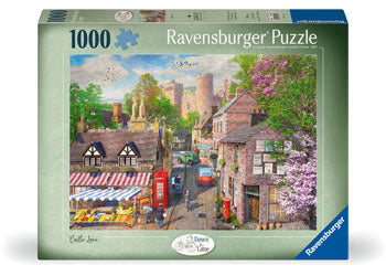 Ravensburger - Down the Lane No 5 Castle Lane Puzzle 1000 Pieces