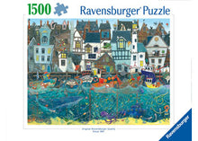 Ravensburger: A Bustling Fantasy Port Puzzle 1500pc