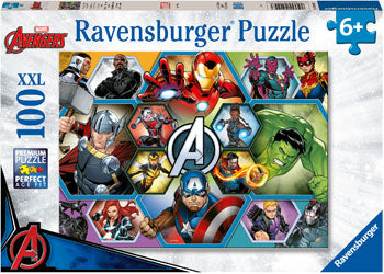 Ravensburger: Disney Marvel Earths Mightiest Heroes 100pc