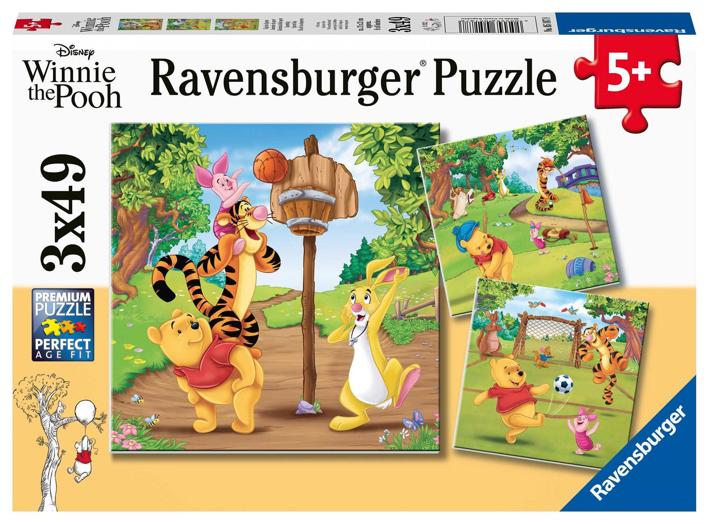 Ravensburger: Disney Sports Days Puzzle 3x49 pieces