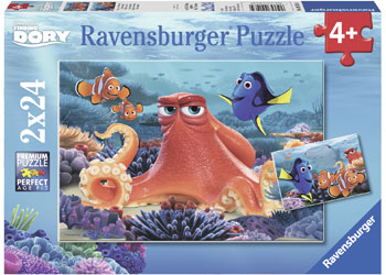 Ravensburger: Disney Finding Dory Always Swimming 2x24pc