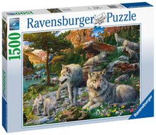 Ravensburger: Wolves in Spring Puzzle 1500pc