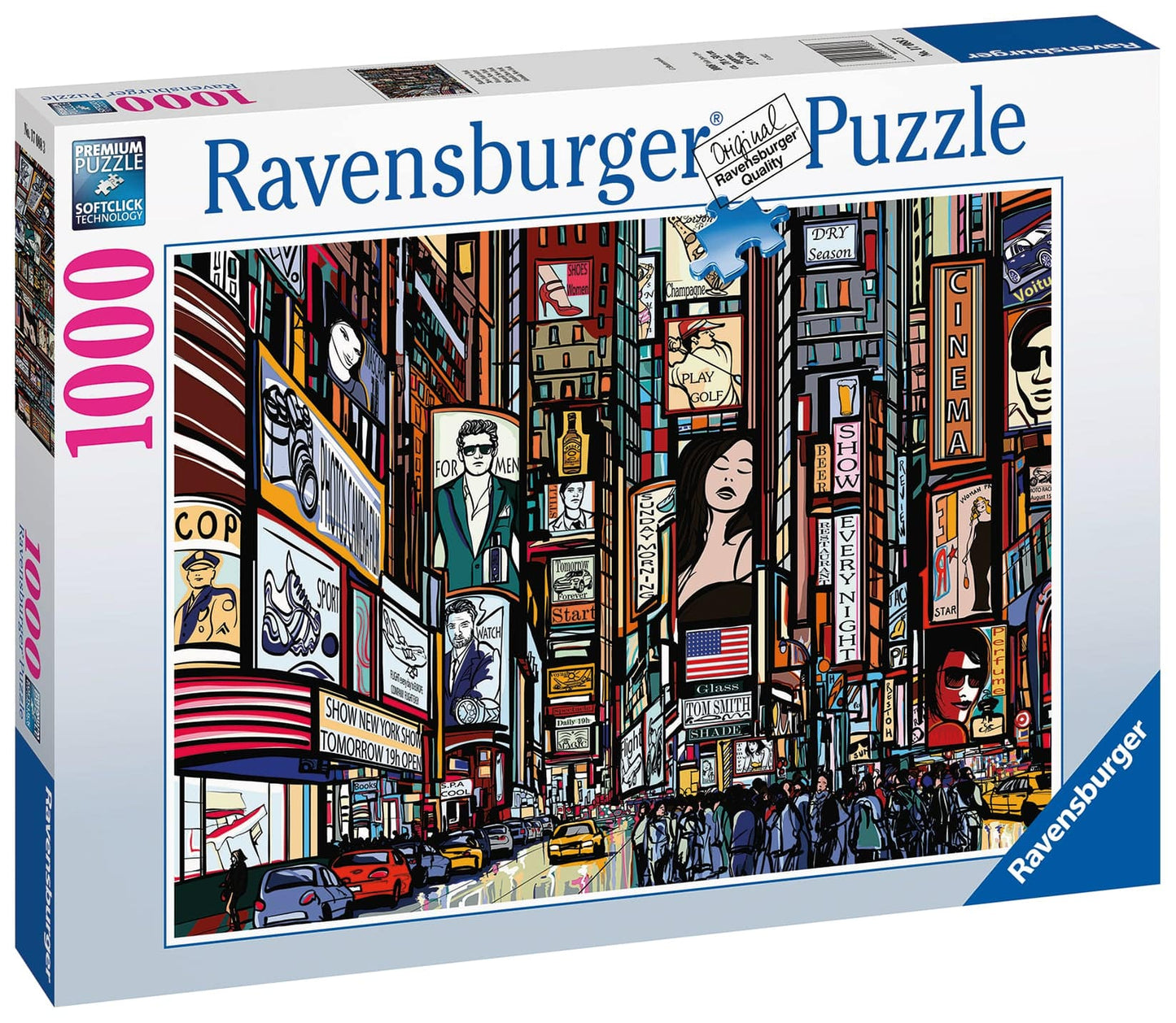 Ravensburger: Colourful New York 1000pc