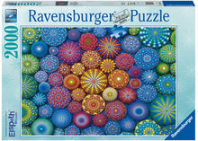 Ravensburger: Radiating Rainbow Mandala 2000pc