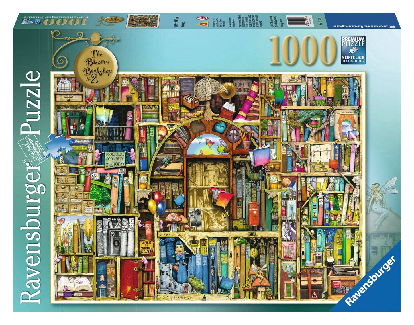 Ravensburger: The Bizarre Bookshop No.2 1000pc