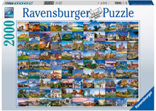 Ravensburger: 99 Places in Europe 2000pc